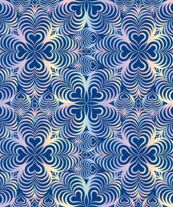 Abstract Floral Flakes